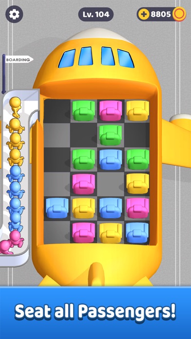 Plane Jam: Seat Sorting Screenshot