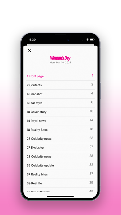 Woman’s Day Magazine NZ Screenshot