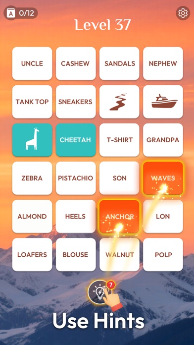 Word Bond - Association Game iPhone screenshot 4 - Games app