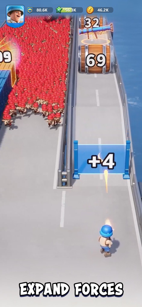 Top War: Battle Game - Indicadores de Expansión