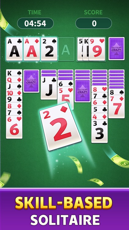 Solitaire Crazy: Win Real Cash
