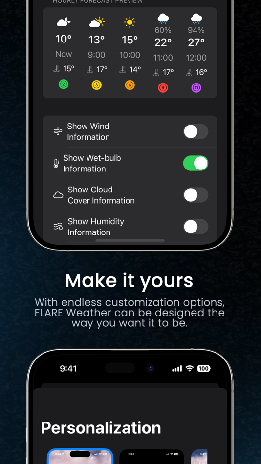 #6. FLARE Weather - Local Forecast (iOS) 由: IVAN TANCHEV IVANOV
