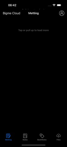 Bigme Cloud app screenshot