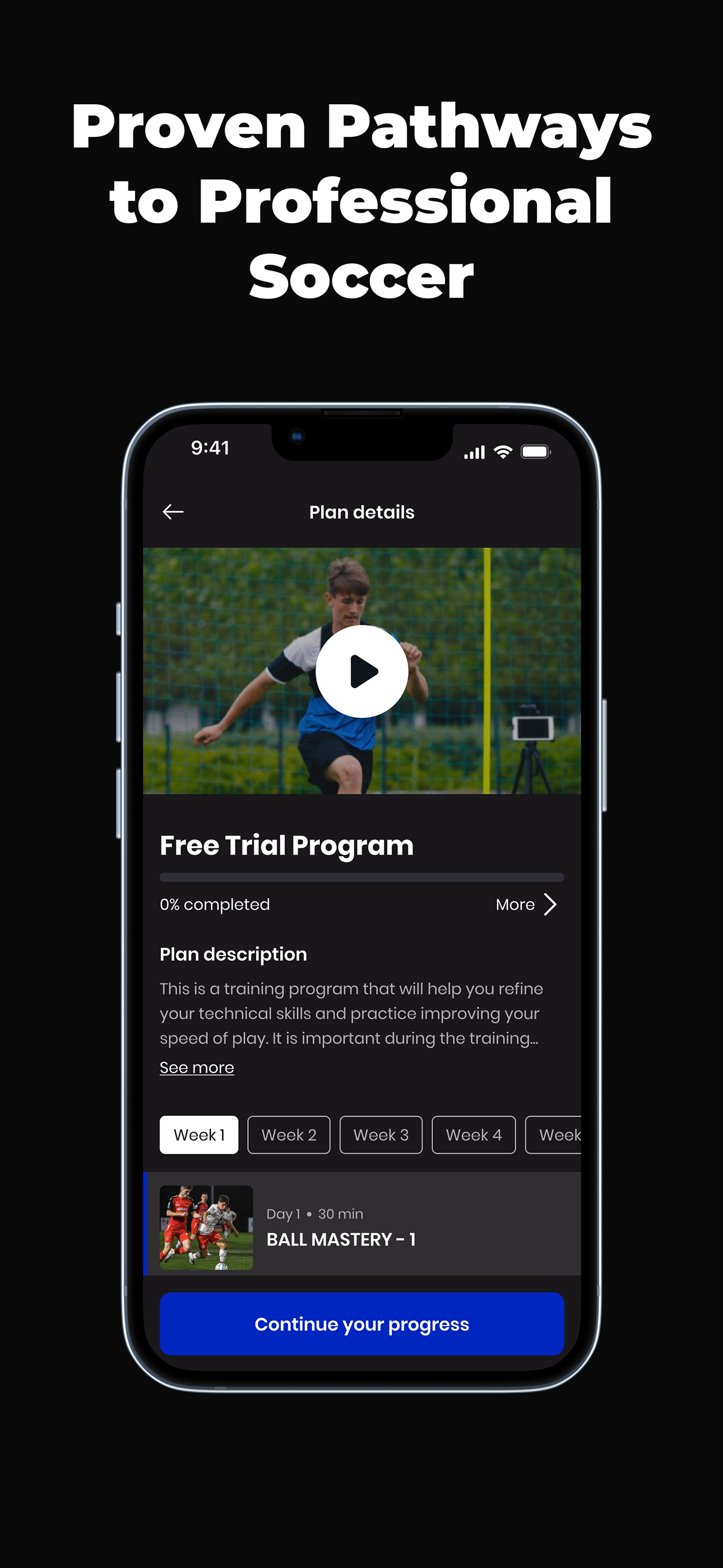 Ian McClurg Soccer Training screenshot 4