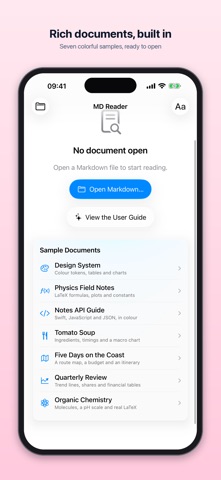 Markdown Reader & Editor: MD Screenshot 5 of 10