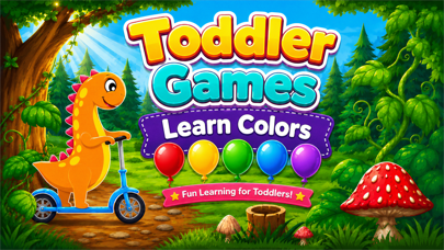 Toddler Baby Balloon Pop Games iPhone screenshot