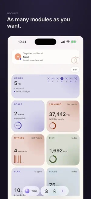 Telos: Habit Tracker & Goals screenshot 4