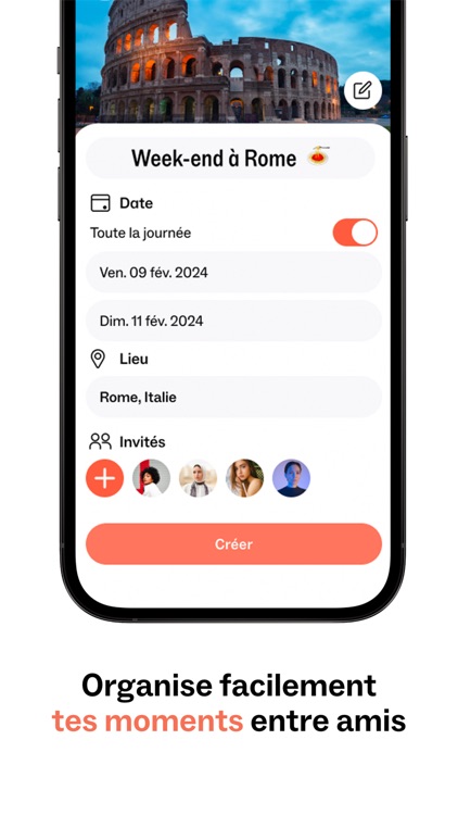 Meeting Potes: social calendar