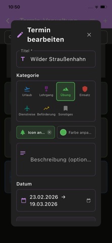 BWDienstzeitrechner screenshot