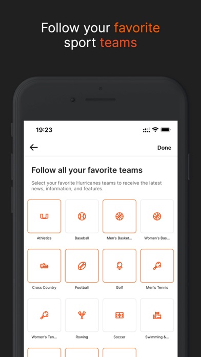 Miami Hurricanes Screenshot