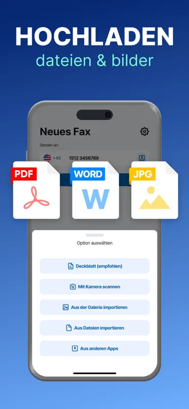 FAX from iPhone・Send doc・Faxer screenshot 5 of 7
