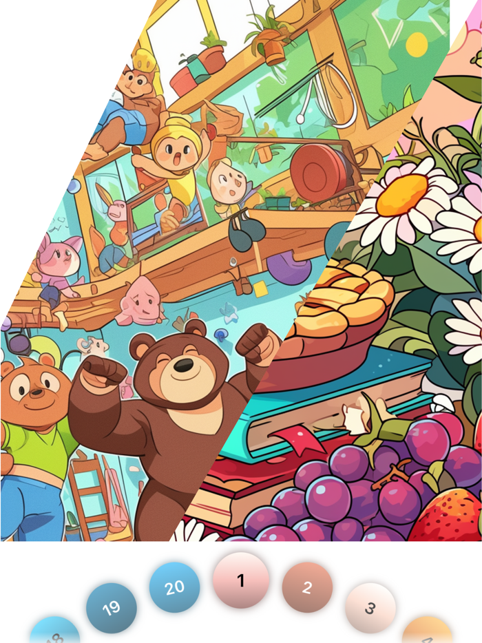 Fun Color - Color by Number