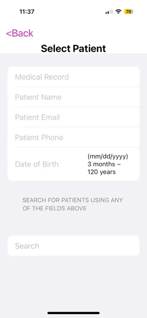 CareWear Clinical screenshot 1