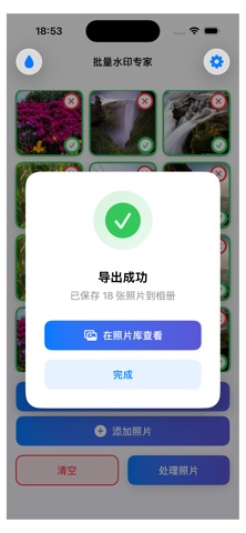 批量水印专家 · 照片批量加水印 screenshot