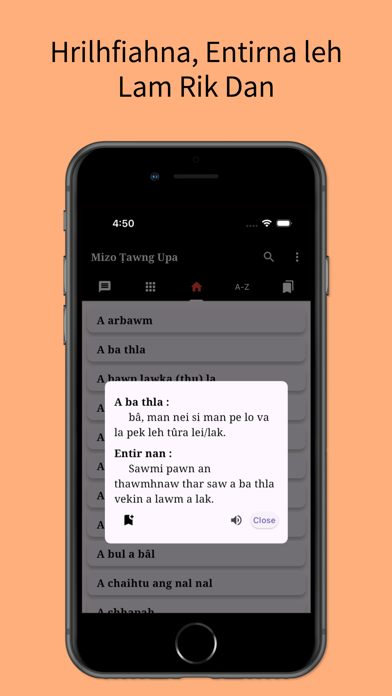 Mizo Tawng Upa Screenshot
