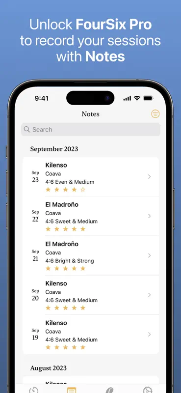 FourSix Coffee Timer screenshot 3 of 5