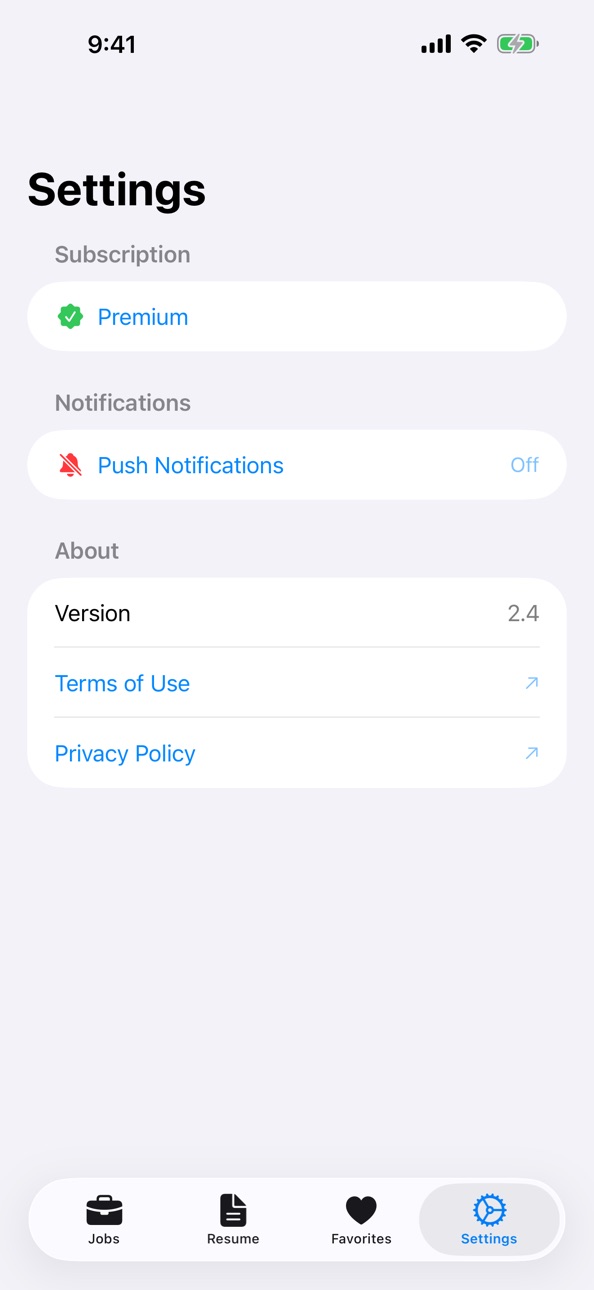 iPhone screenshot