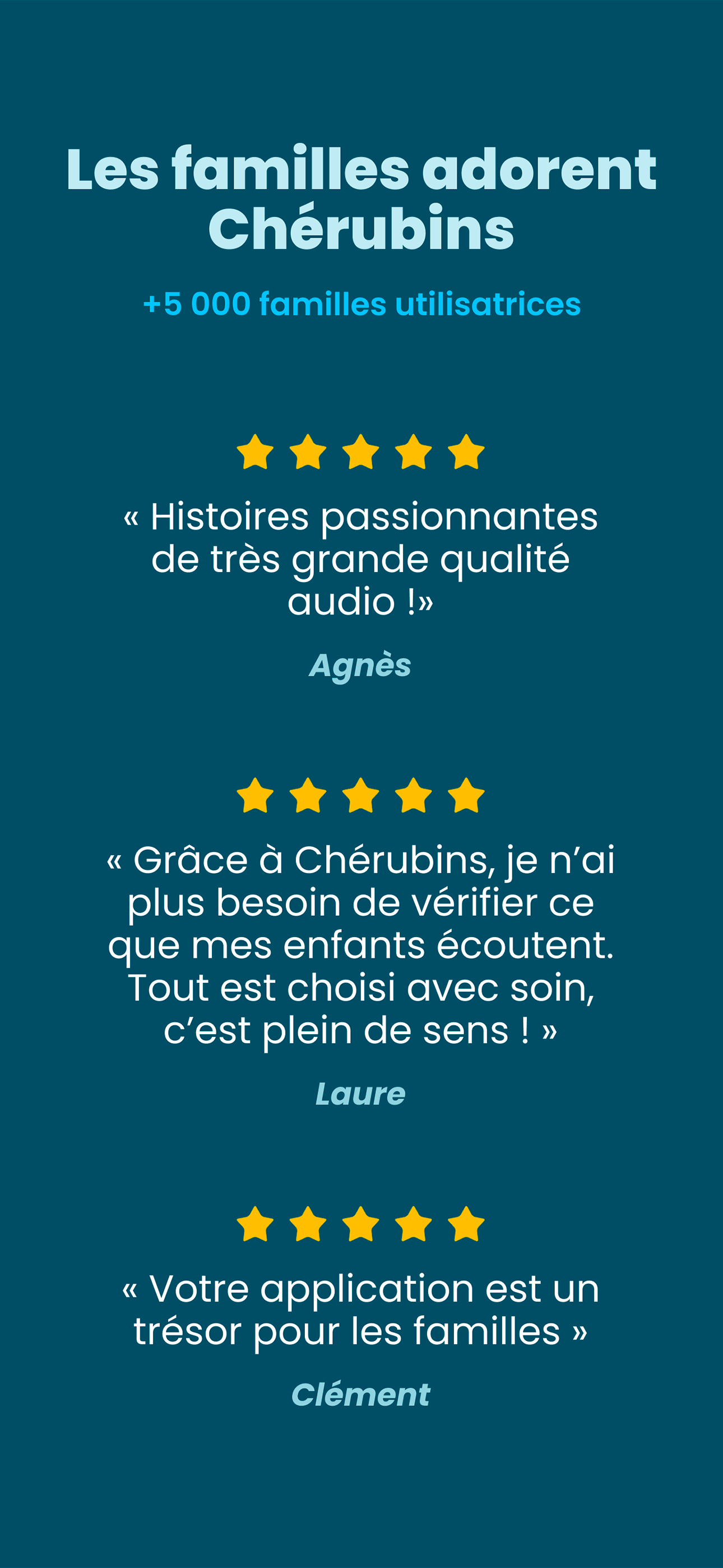 Chérubins : Histoires audio screenshot 3