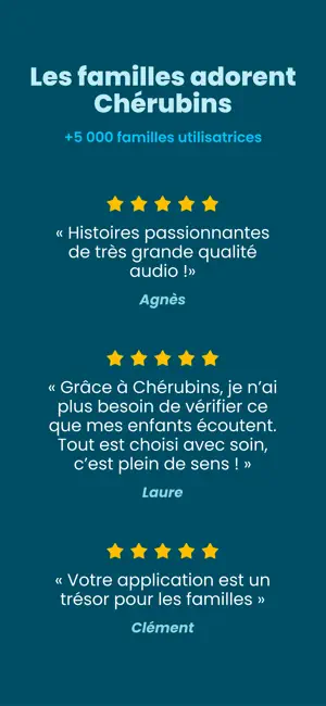 Chérubins : Histoires audio screenshot 3
