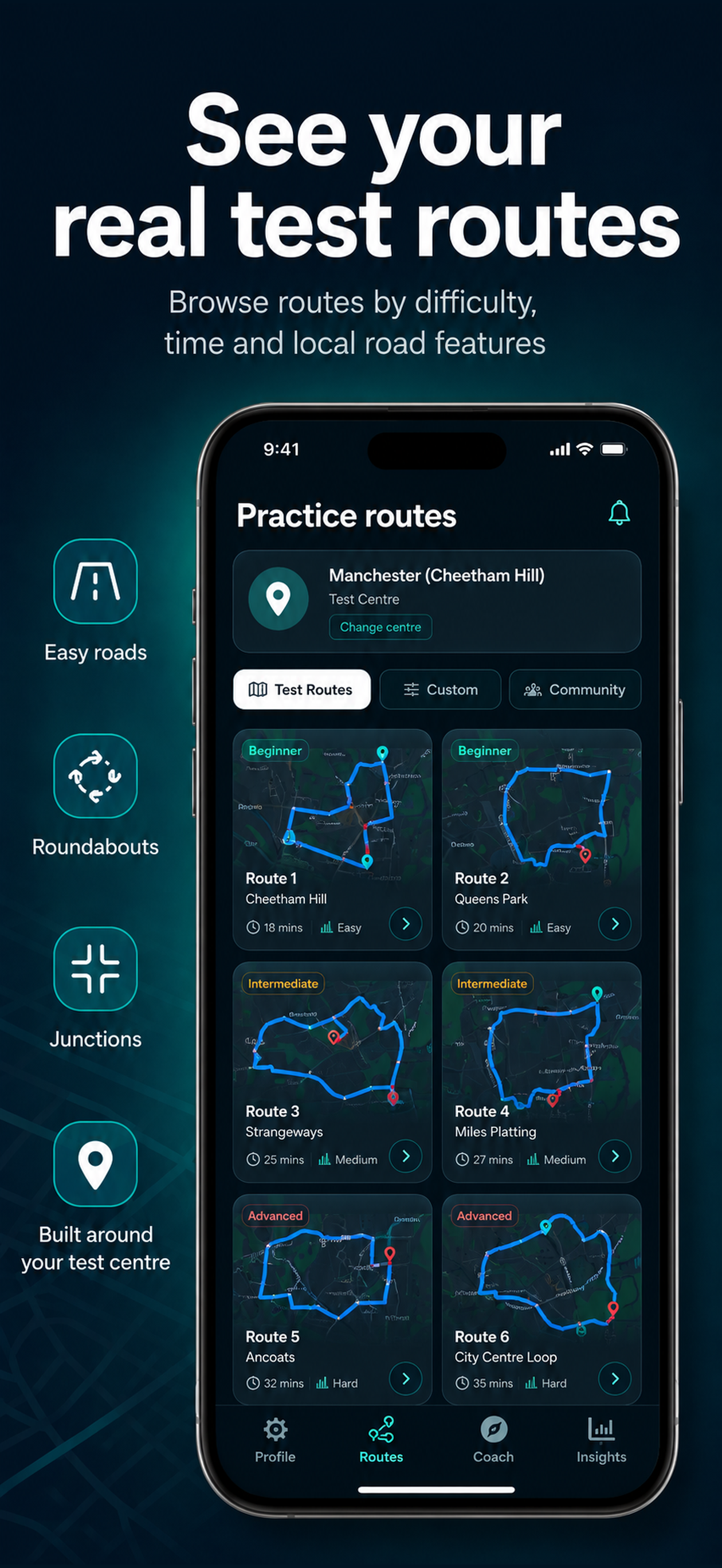 Driving Test Routes SteerClear