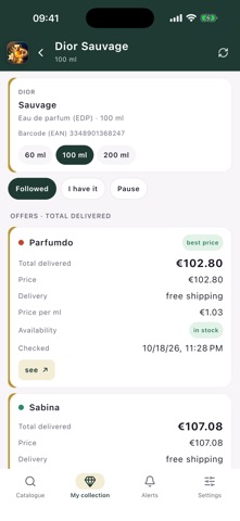 Parfum Pocket – perfume prices screenshot 2