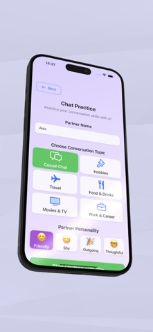 Flirt: Dating App & Chat AI screenshot