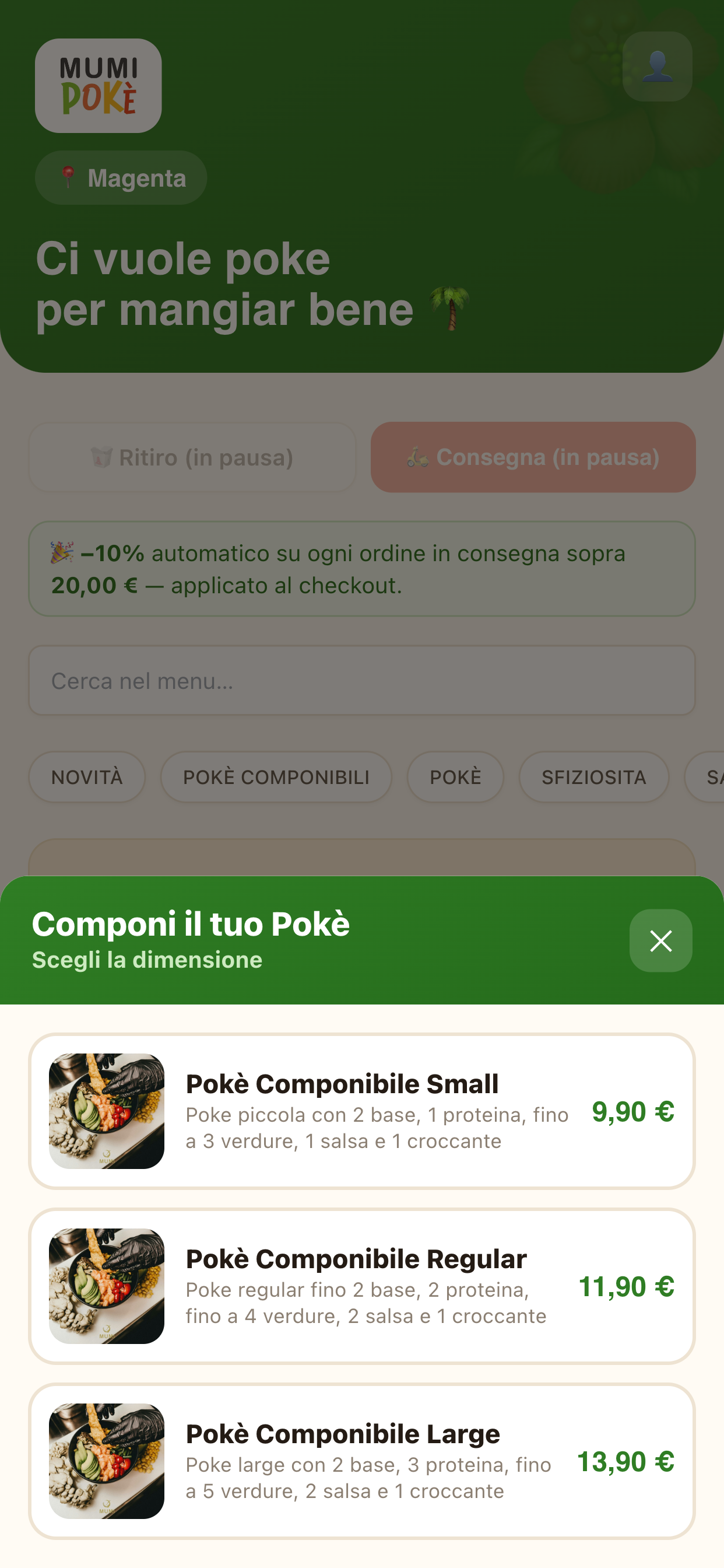 Mumi Pokè Magenta screenshot 3