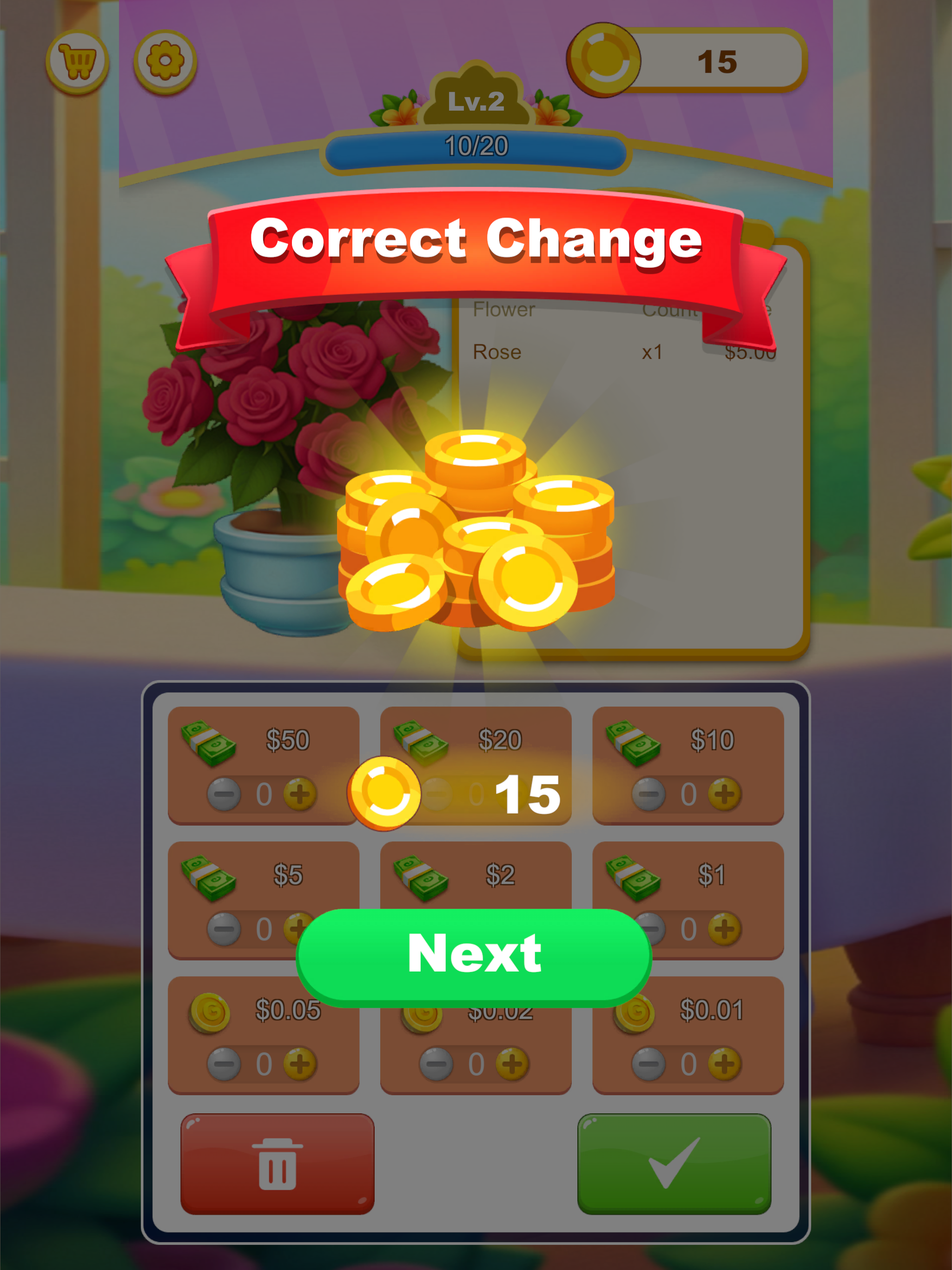Bloom Flowers Puzzle