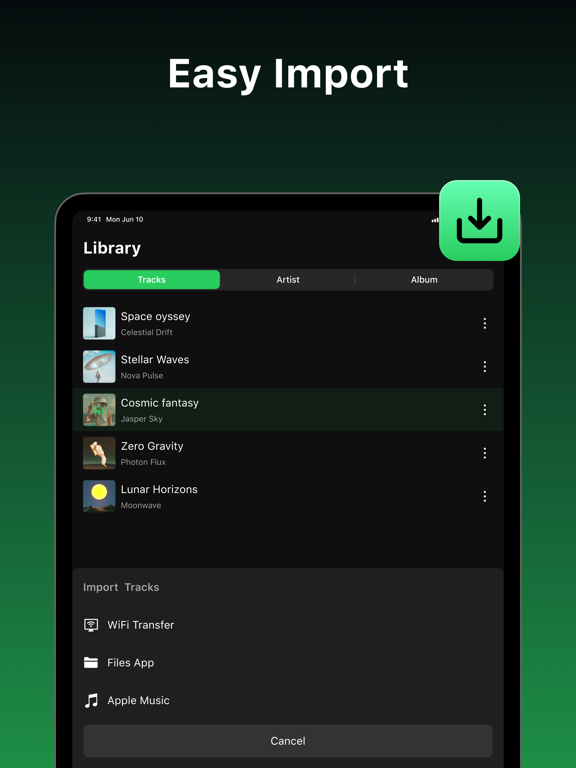 App screenshot