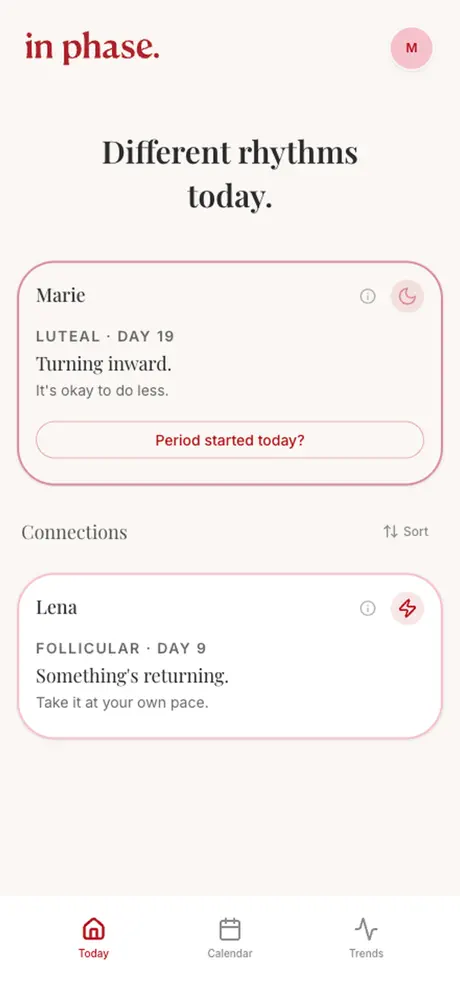 in phase‑App screenshot 2
