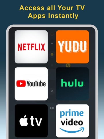 Universal TV Remote Control iPad screenshot