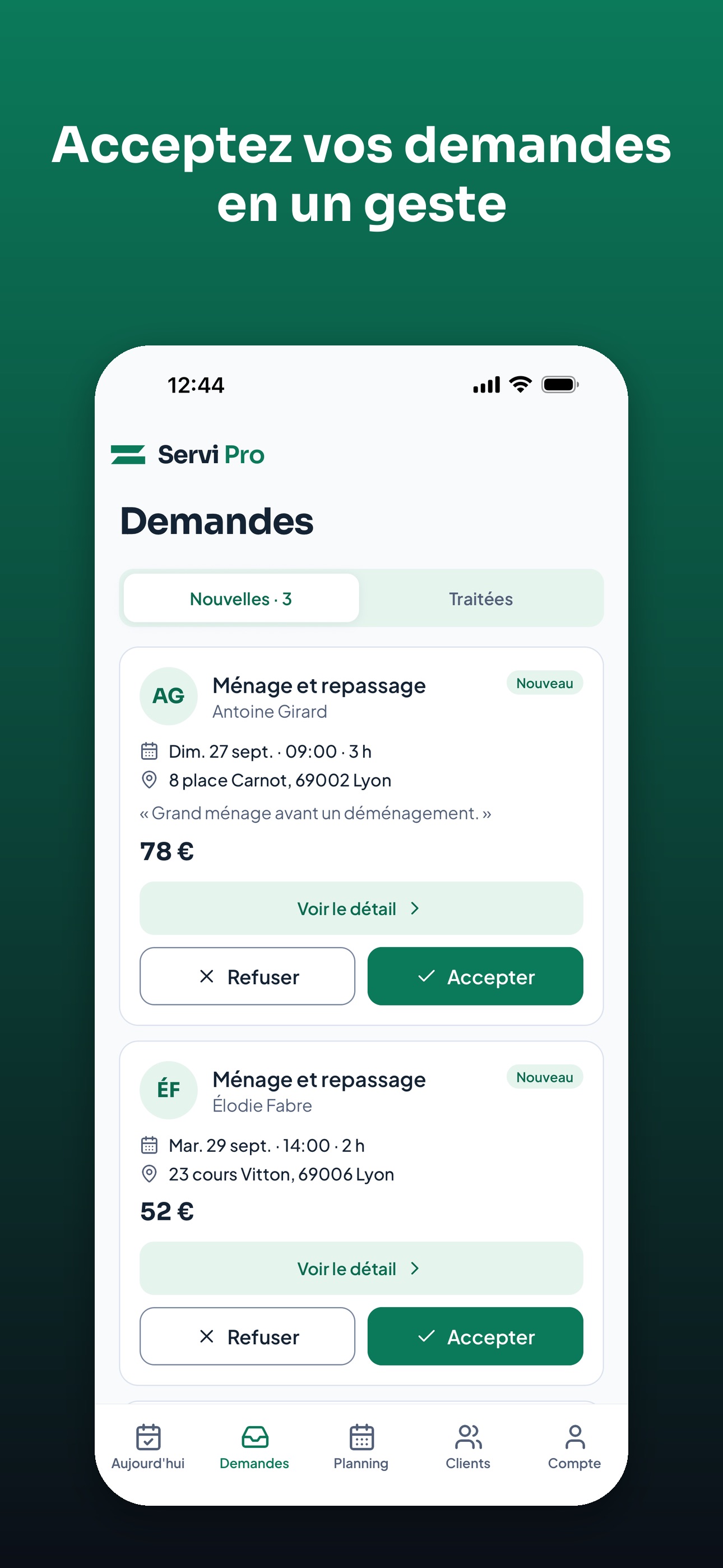 Screenshot 2 of Servi Pro