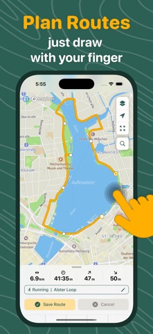 Loop: Run Route Planner & Map screenshot