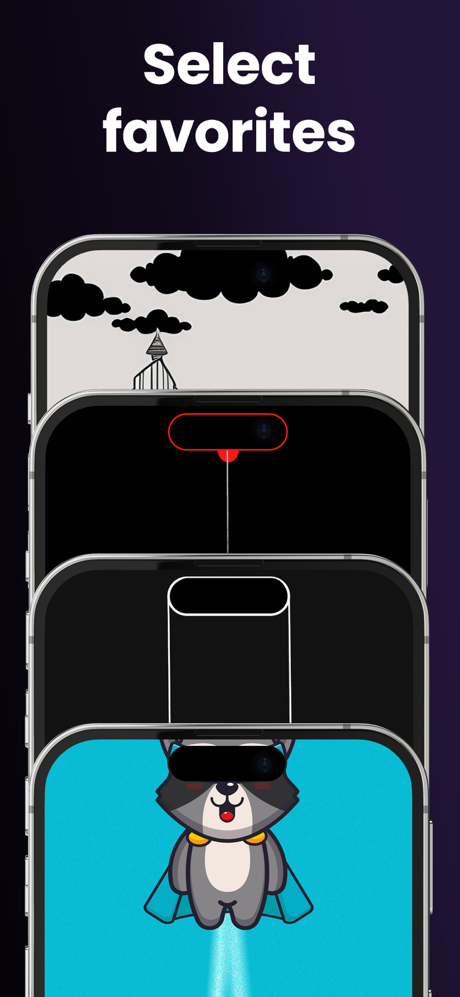 Dynamic Notch Island Wallpaper screenshot 7