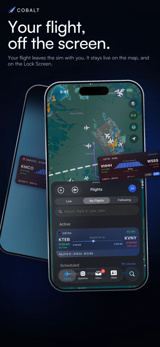 Cobalt: Flight Sim Companion screenshot 1