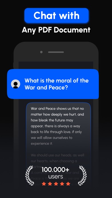 ChatPDF: AI Chat & PDF Summary Screenshot