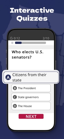 US Citizenship Civics Test Screenshot 3 of 10