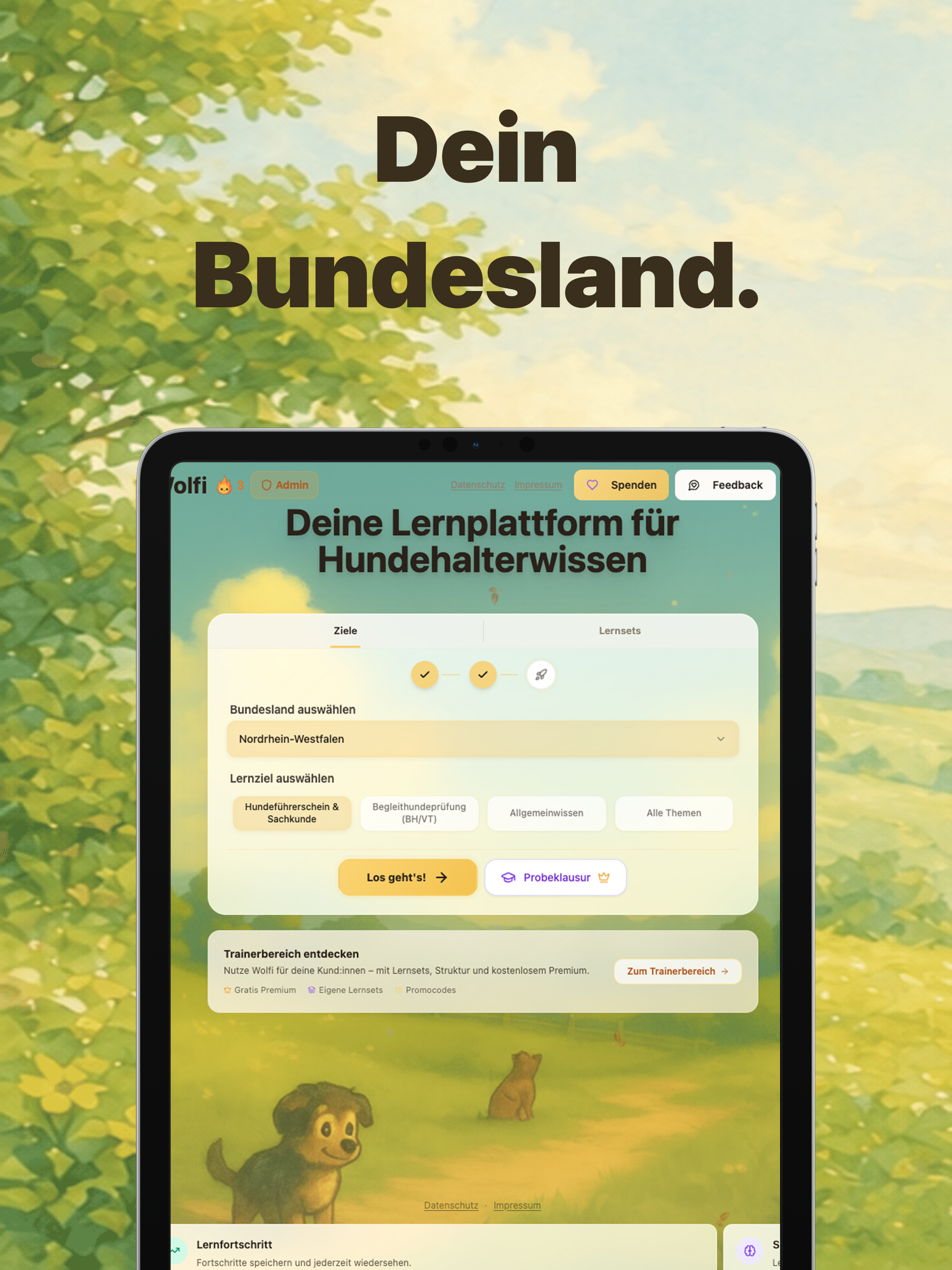 Wolfi | Hundeführerschein