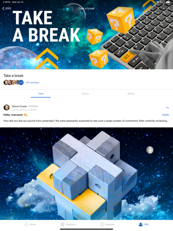 Espresa: Lifestyle Benefits iPad screenshot 5 - Business app
