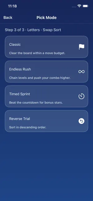 SortSolit iPhone screenshot 4