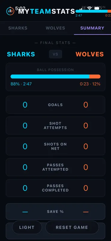MyTeamStats screenshot 3 of 8