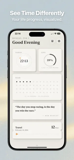 Life Paper: Visualizing Time screenshot 1