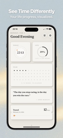 Life Paper: Visualizing Time Screenshot 1 of 3