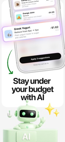 Cart AI: Track Grocery Budget screenshot 4