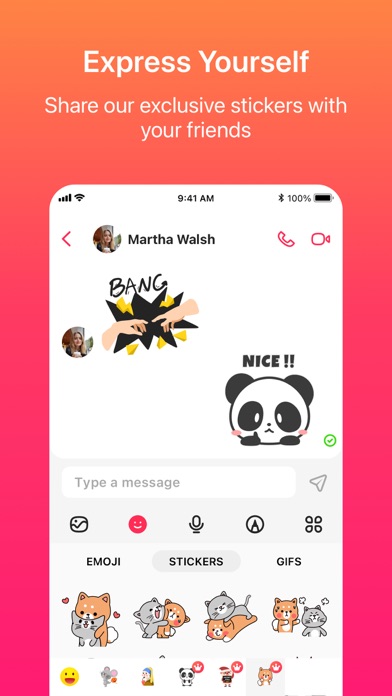 JusTalk - Video Chat & Calls Screenshot