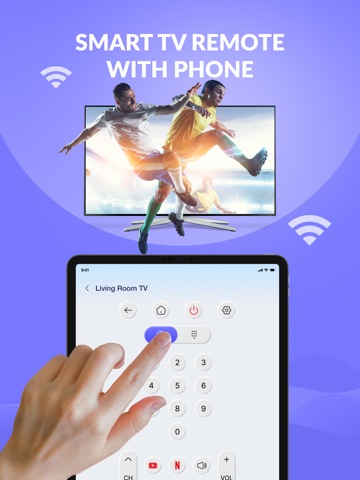 Smart Remote Controller TV iPad screenshot