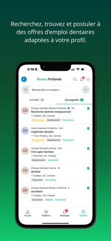 Réseau ProDentis screenshot