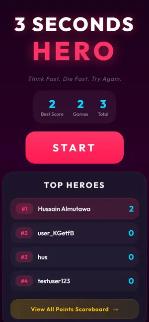 3 Seconds Hero screenshot 3