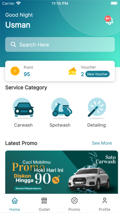 SATO Robotic Carwash Screenshot