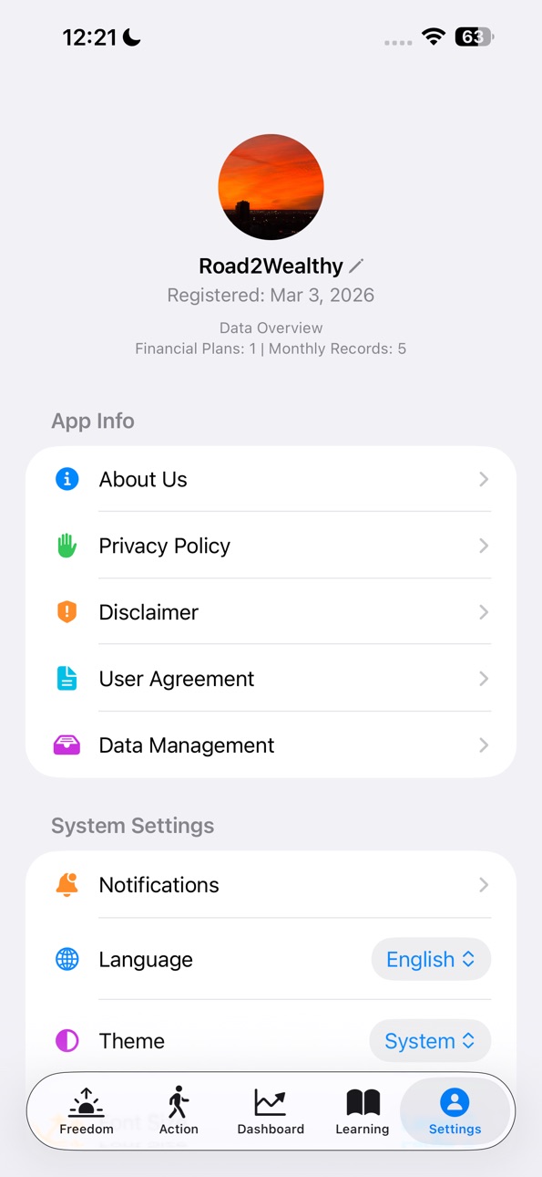 iPhone screenshot